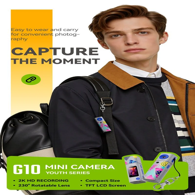 AC-G10 Youth mini camera product detail view AC-G10 Youth mini camera product detail view