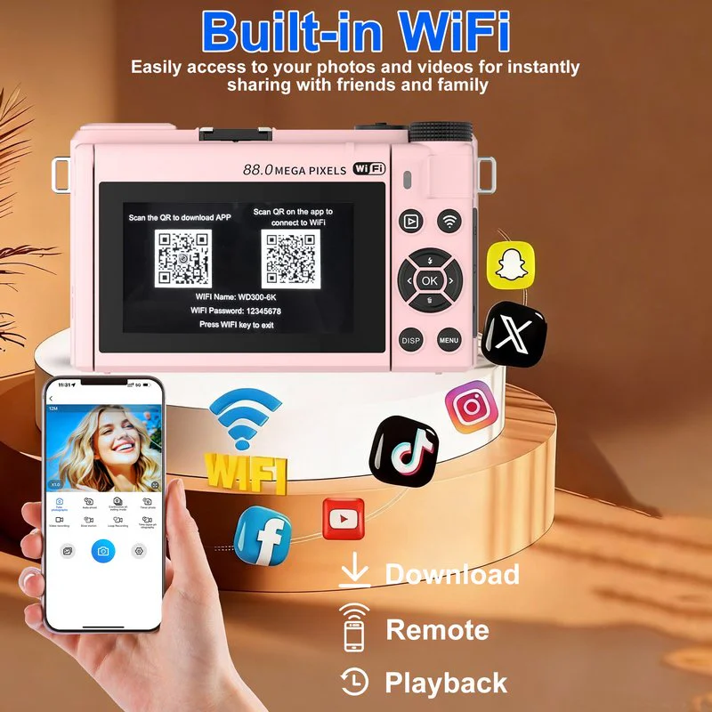 AC-WD310 digital camera detail image position