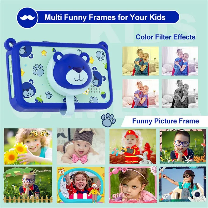AD-G29D kids camera multi-angle detail view AD-G29D kids camera multi-angle detail view