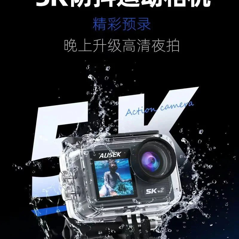 5K sports action camera poster for resolution feature review