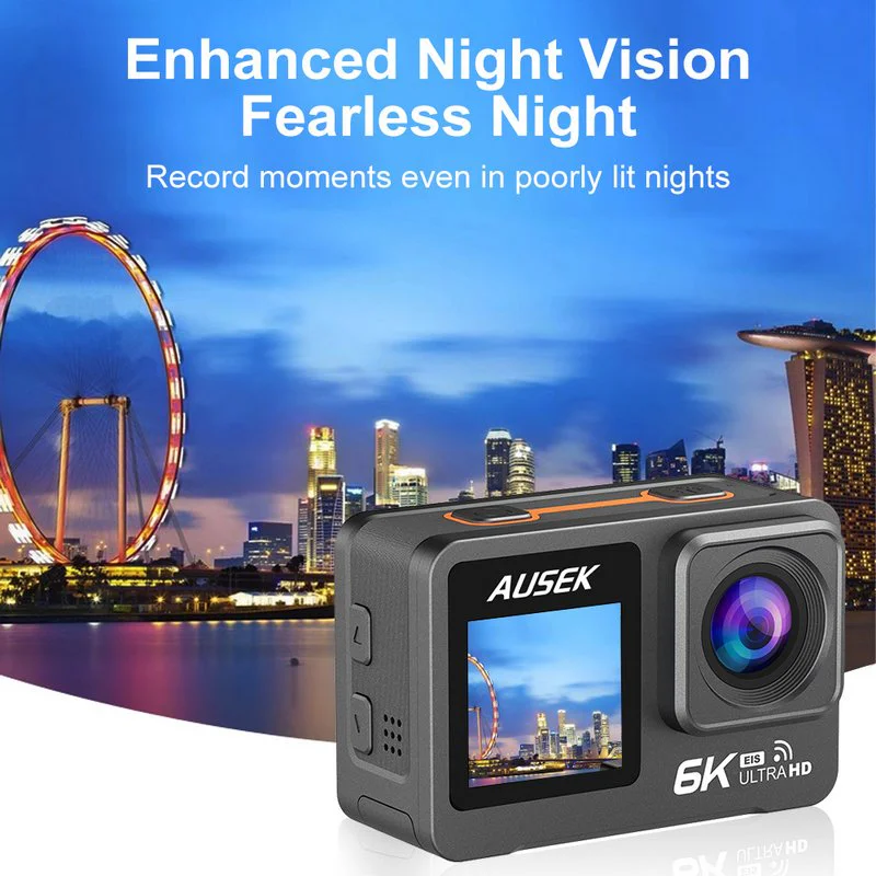 AT-M82TR action camera application and package planning view