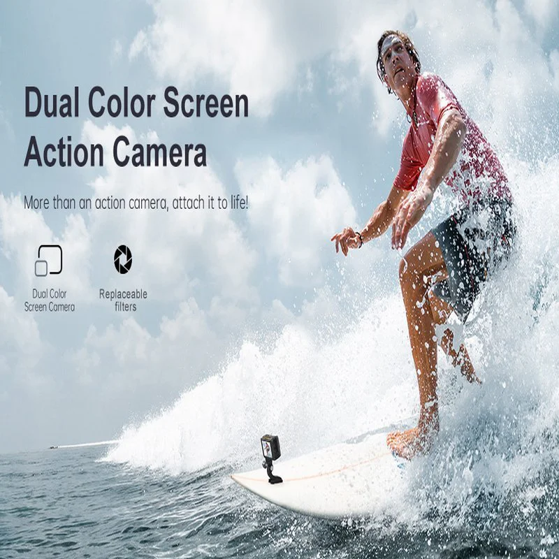AT-M81TR action camera application and package planning view