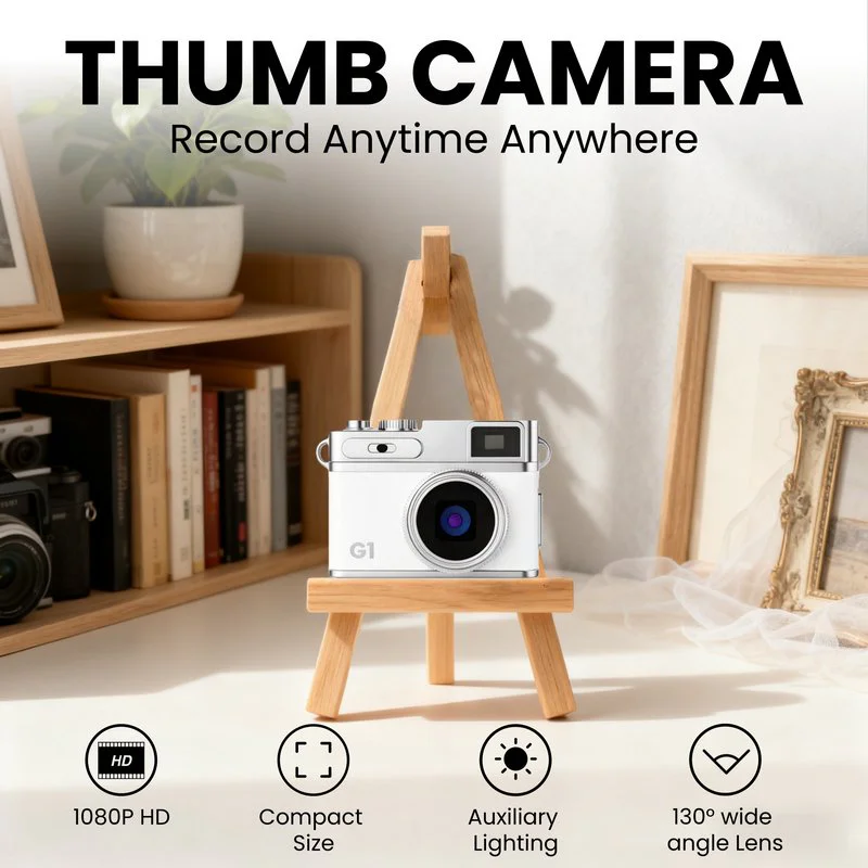 AC-G1 1080P Pendant Mini Camera with 0.96-Inch IPS Screen detail image 3