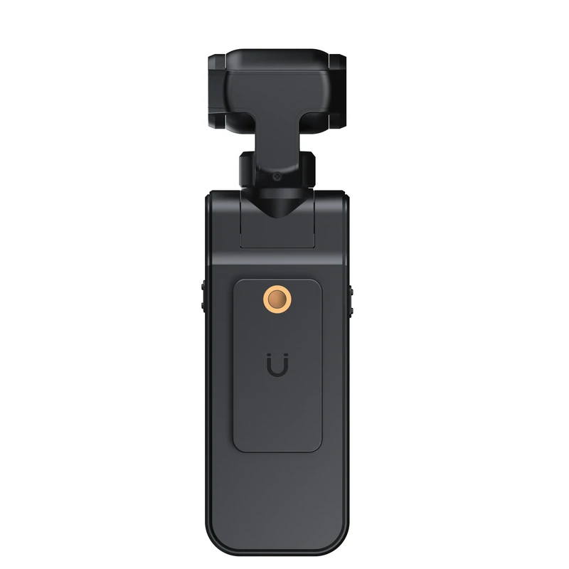 AT-J104 black pocket camera rear view with clip